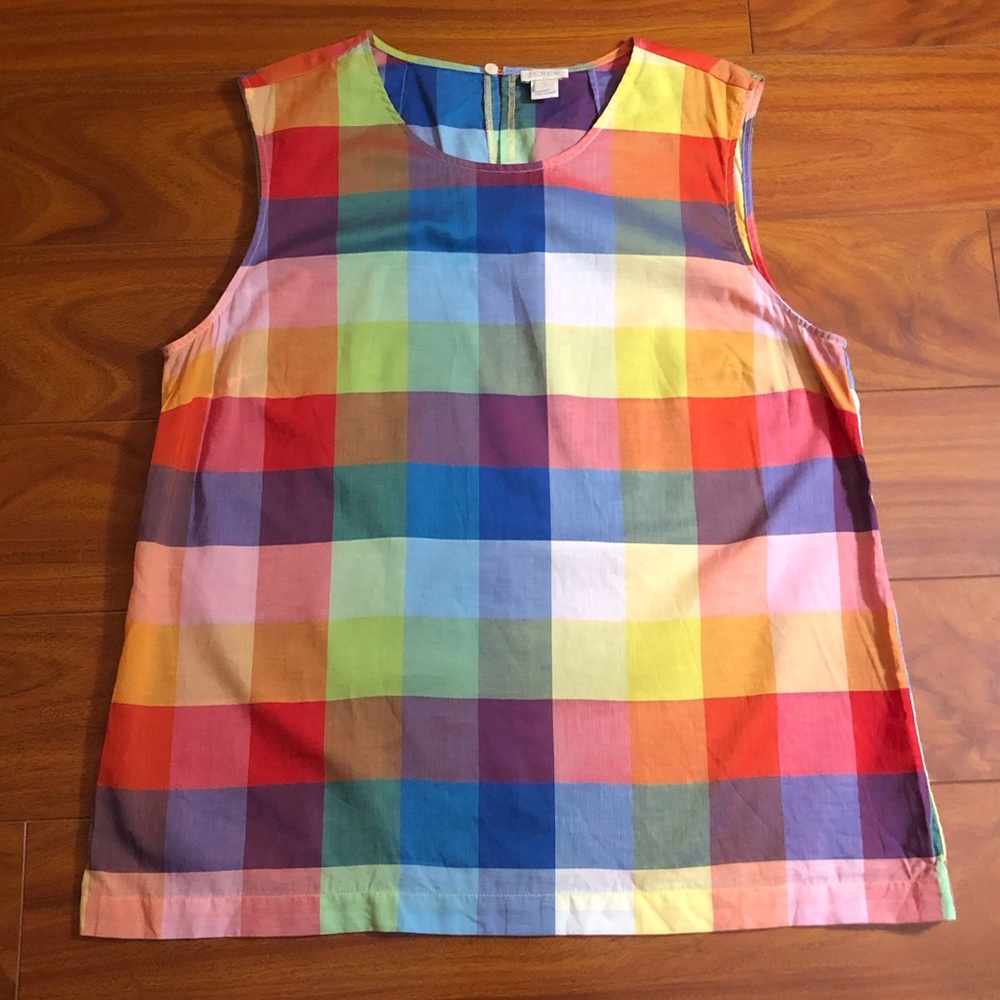 J. Crew Factory Rainbow Top